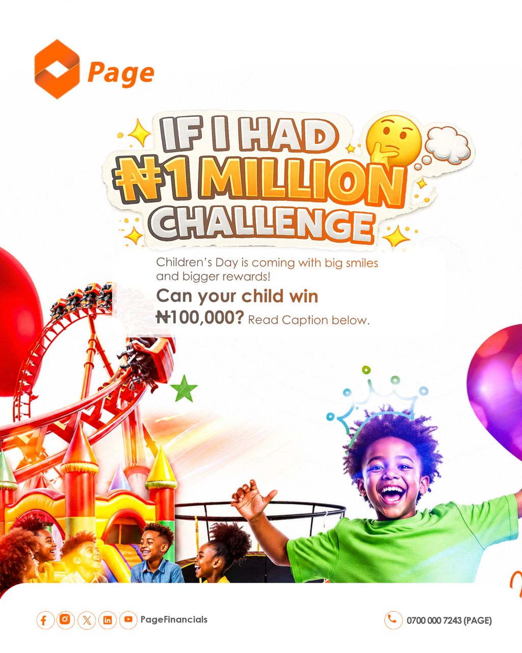 Raising Future Money Managers: Inside Page Financials' Children's Day ₦1 Million Challenge