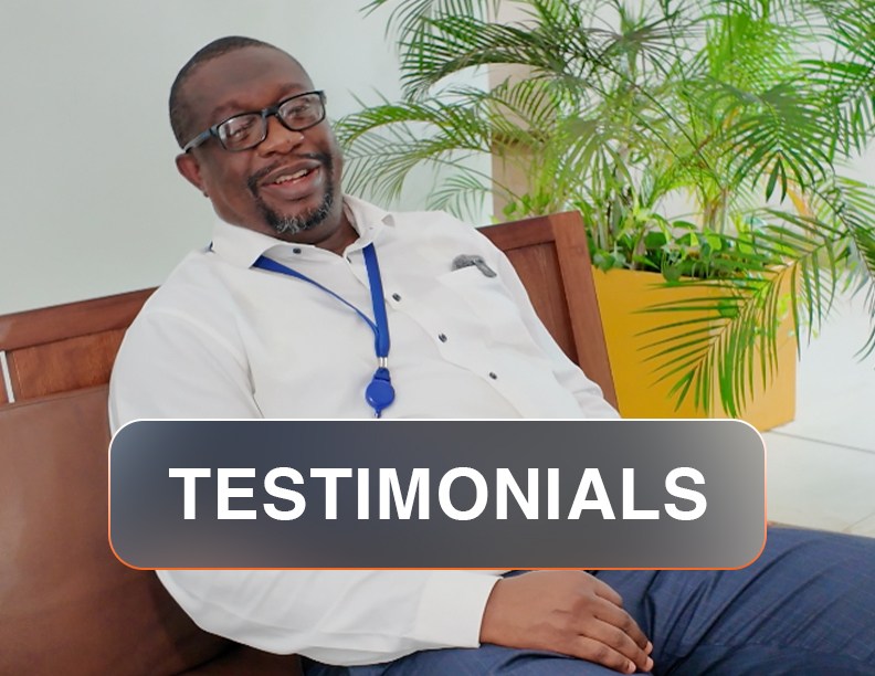 Tunde A. testimonial video thumbnail
